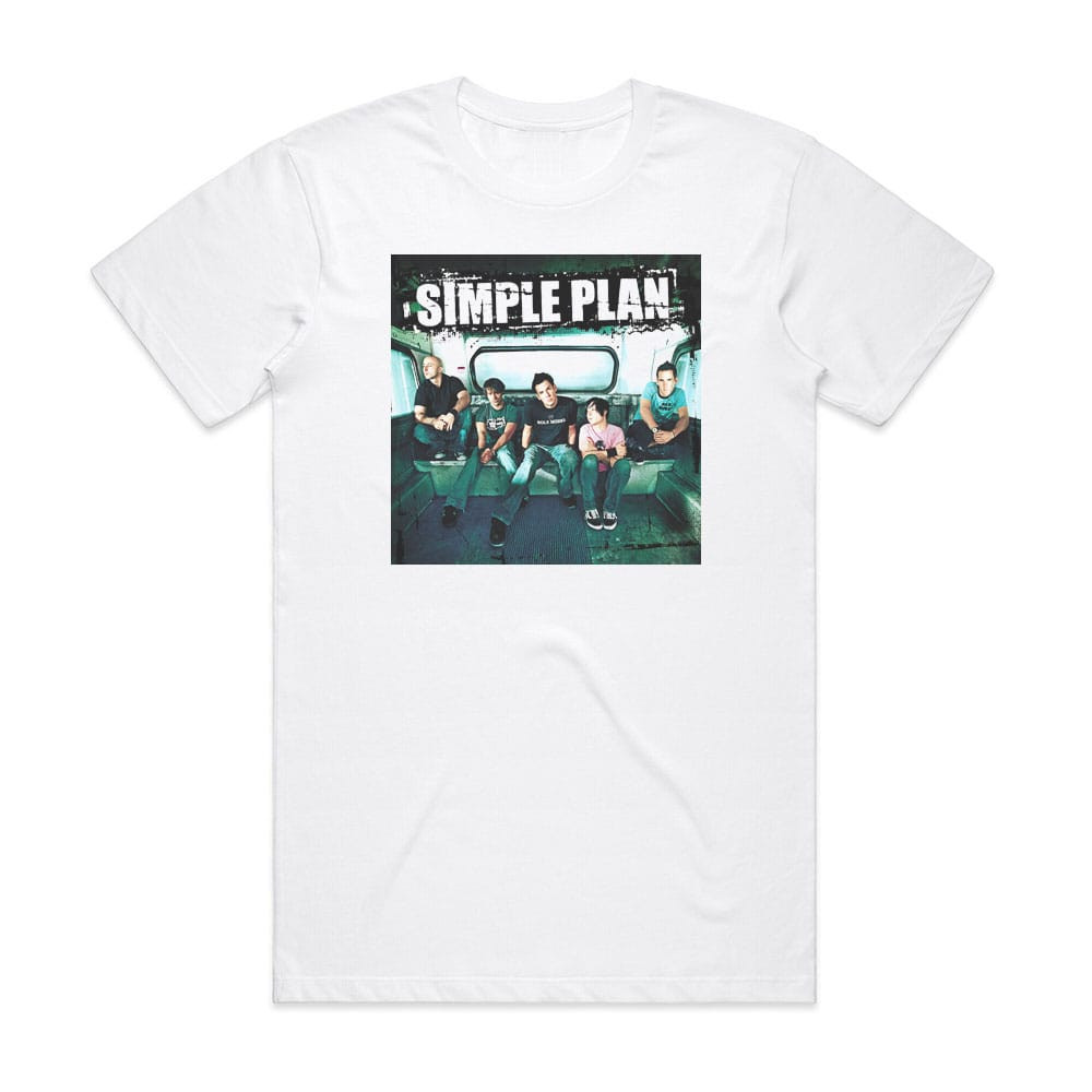 Simple Plan Still Not Getting Any Album Cover T-Shirt White