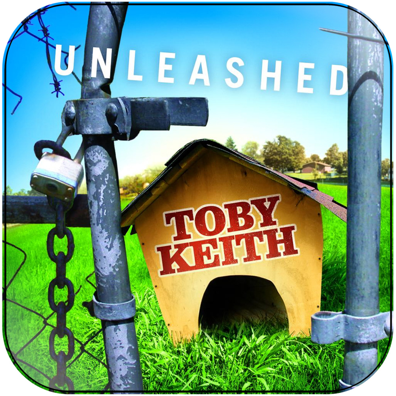 Toby Keith Unleashed Album Cover Sticker