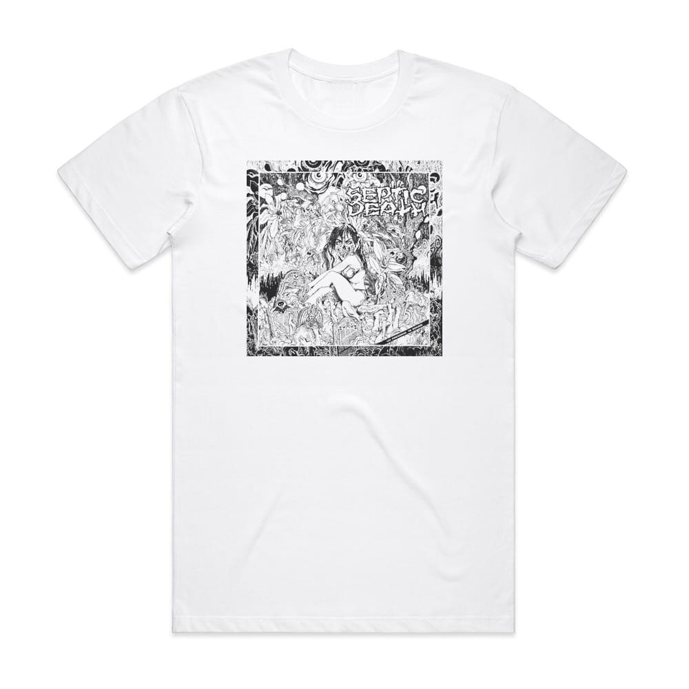 SEPTIC DEATH Tシャツ Sサイズ ホワイト Septic Death Now That I Have The Attention What Do I Do With It