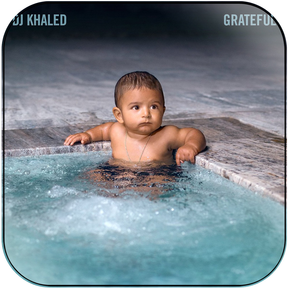 DJ Khaled Grateful Album Cover Sticker