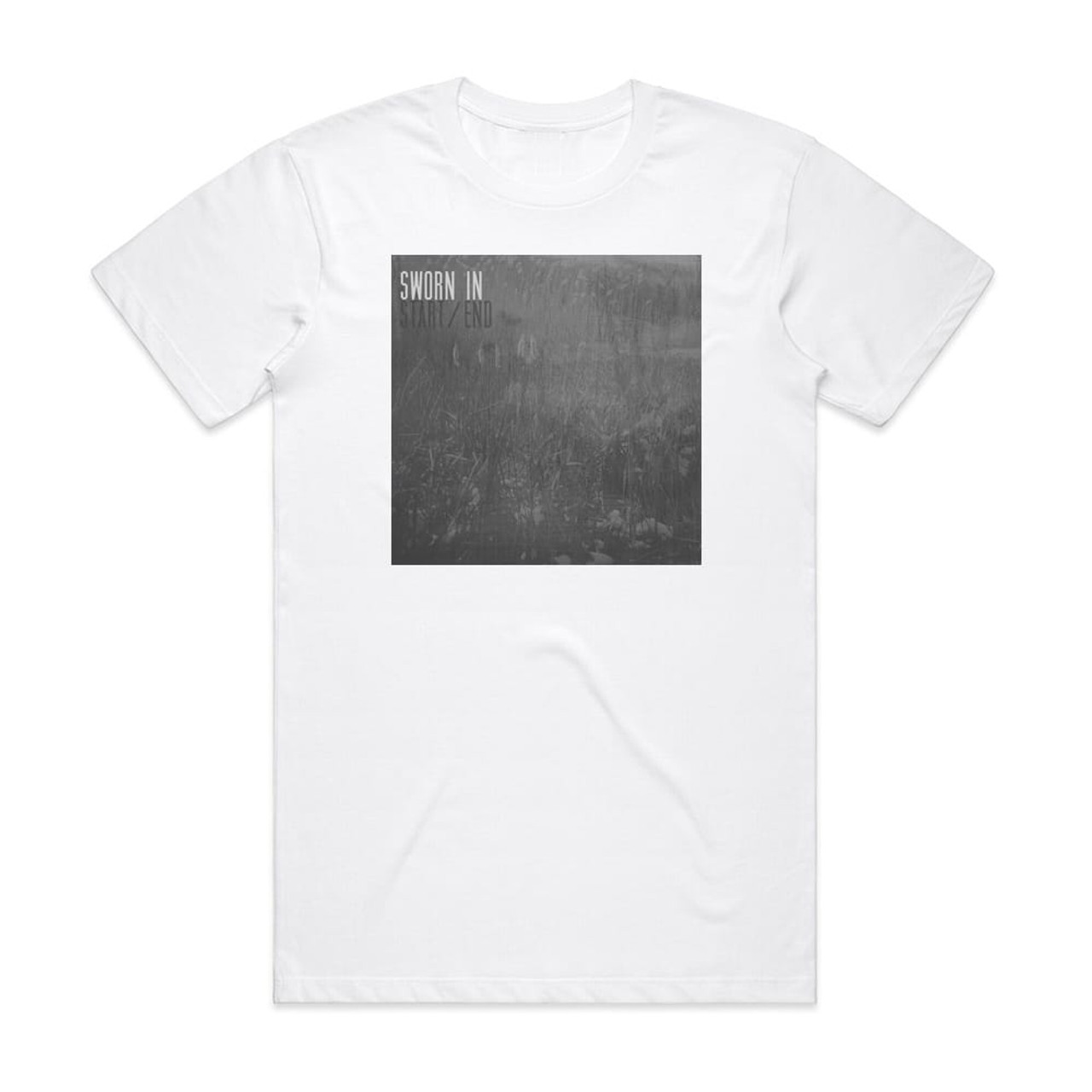 Sworn In Startend Album Cover T-Shirt White