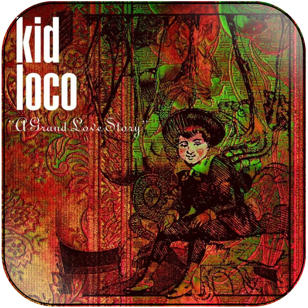 Kid Loco A Grand Love Story Album Cover Sticker