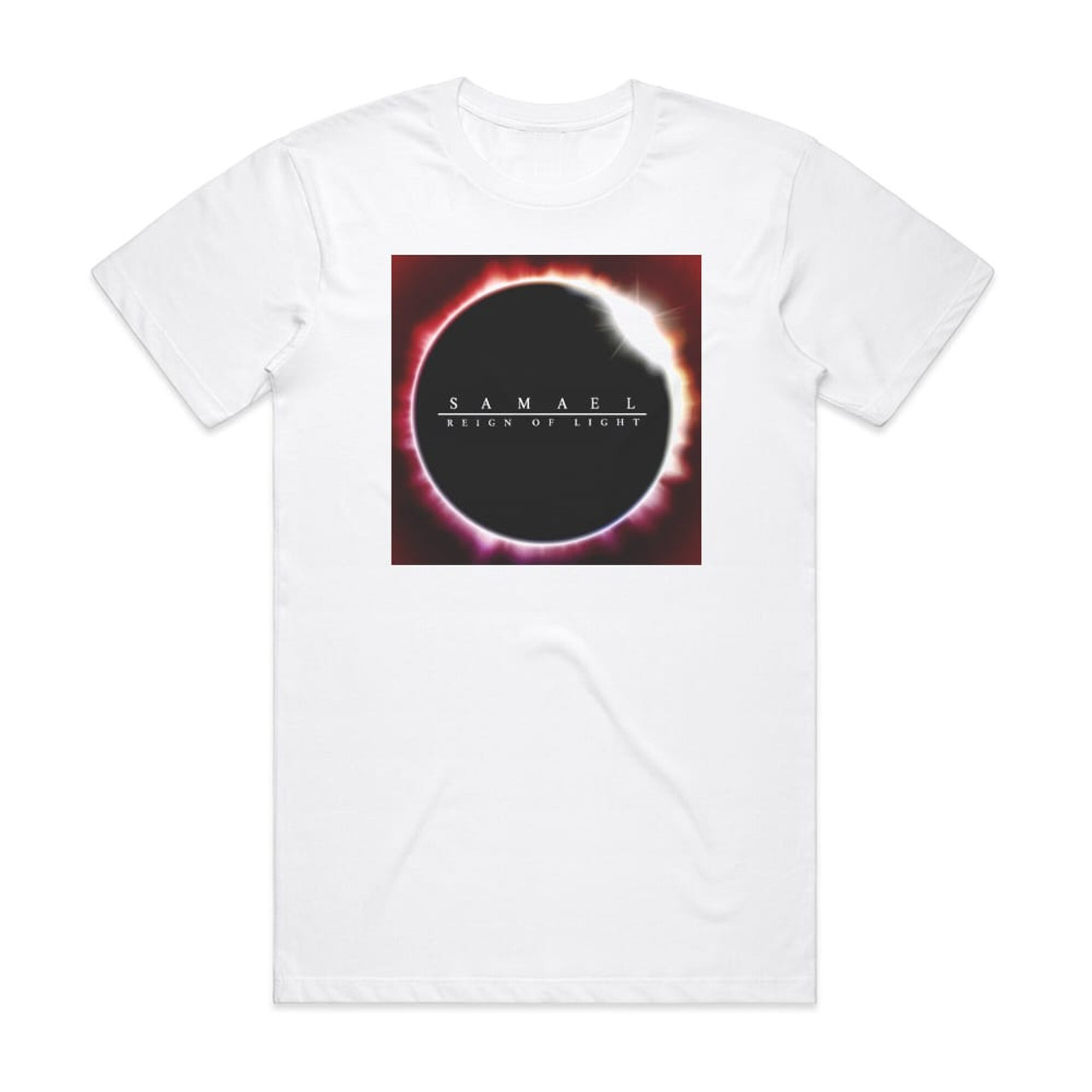 Samael Of Light Album Cover T-Shirt White