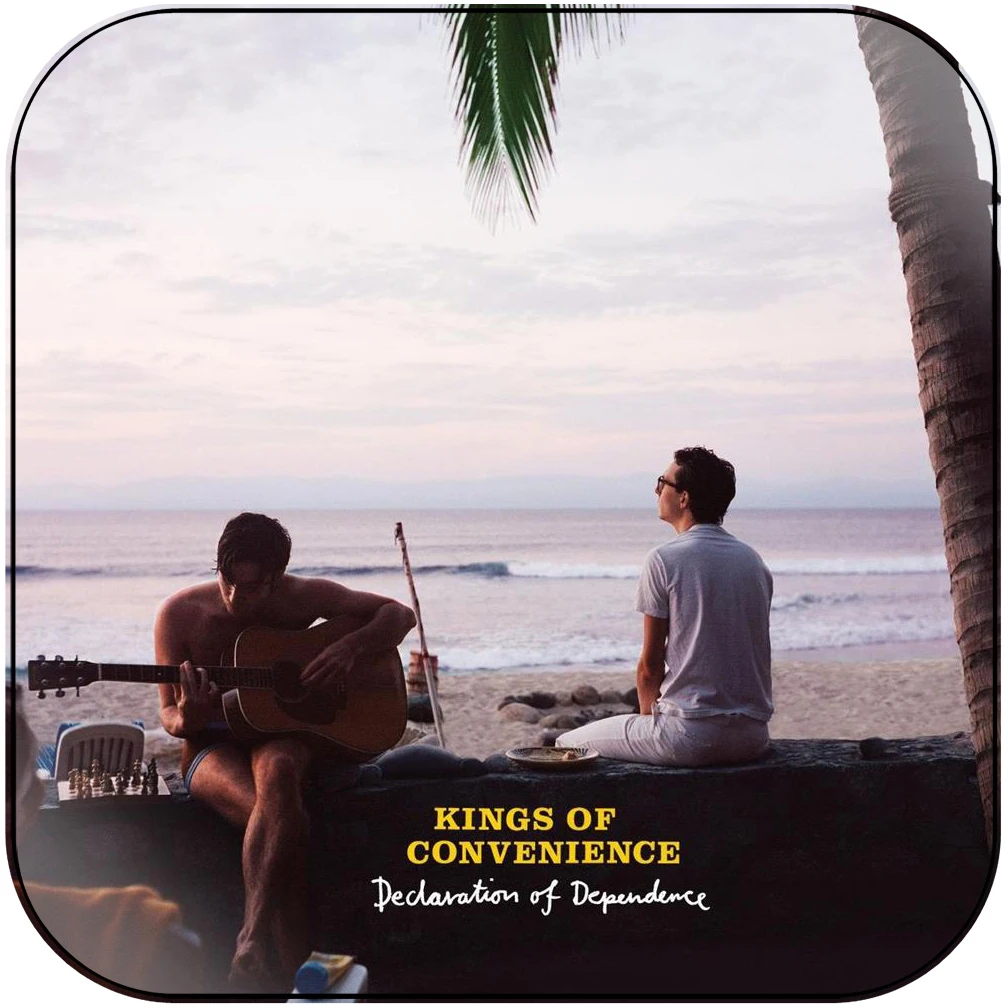 Kings of Convenience Declaration Of Dependence Album Cover Sticker