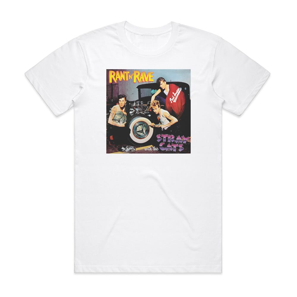 Stray Stray Cats RANT 'N' RAVE Tシャツ Cats Rant N' Rave Tour