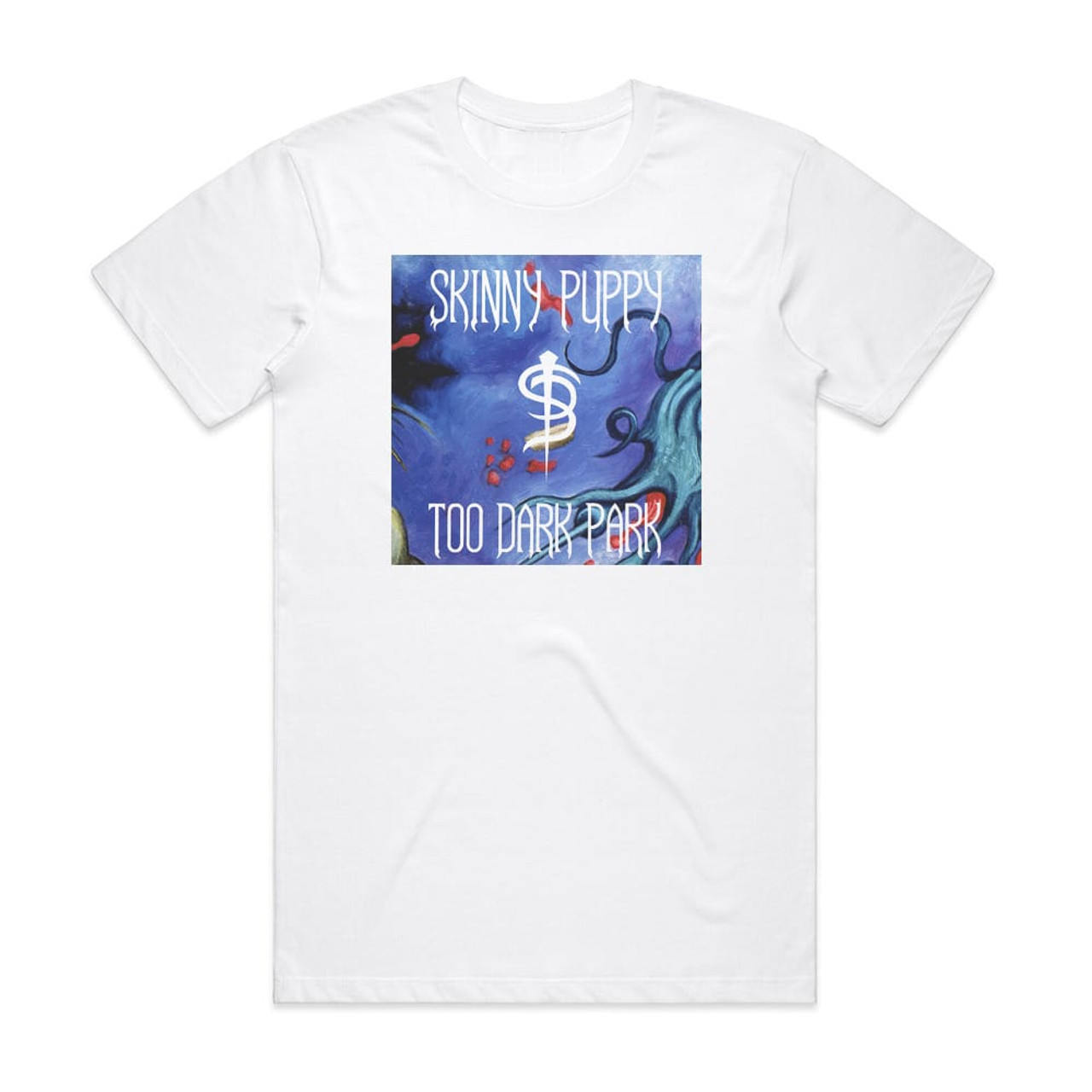 SKINNY PUPPY Tシャツ TOO DARKPARK LIVE Vintage 90's Skinny Puppy Too Dark Park Live Concert Band