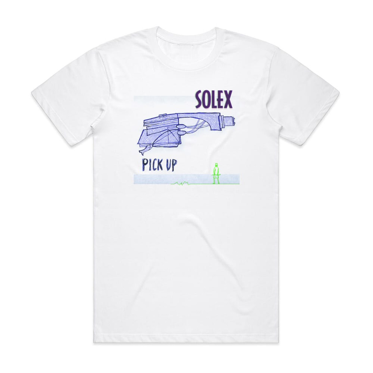 Solex Pick Up Album Cover T Shirt White