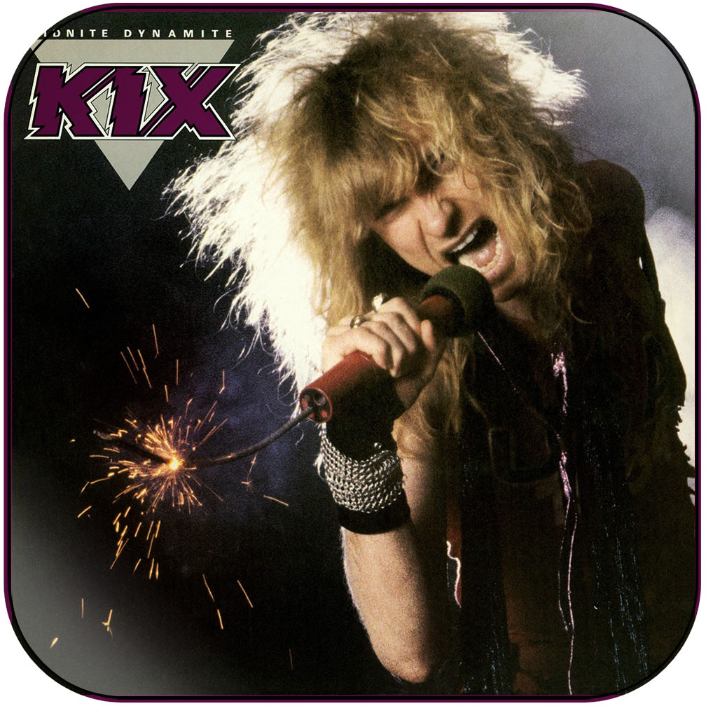 Kix Midnite Dynamite Album Cover Sticker