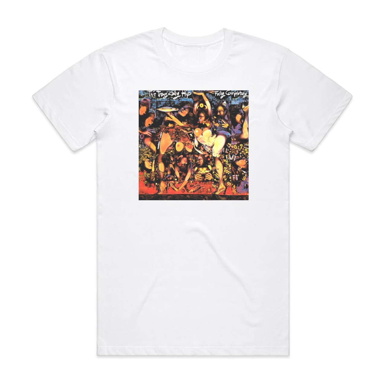 The Tragically Hip Fully Completely Album Cover T-Shirt White