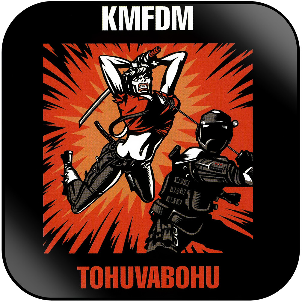 KMFDM Tohuvabohu Album Cover Sticker