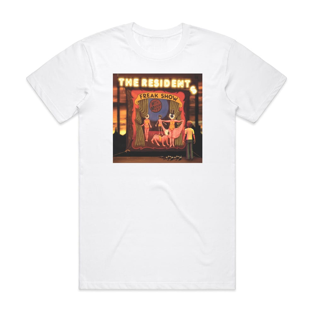 The Residents Freak Show Album Cover T-Shirt White