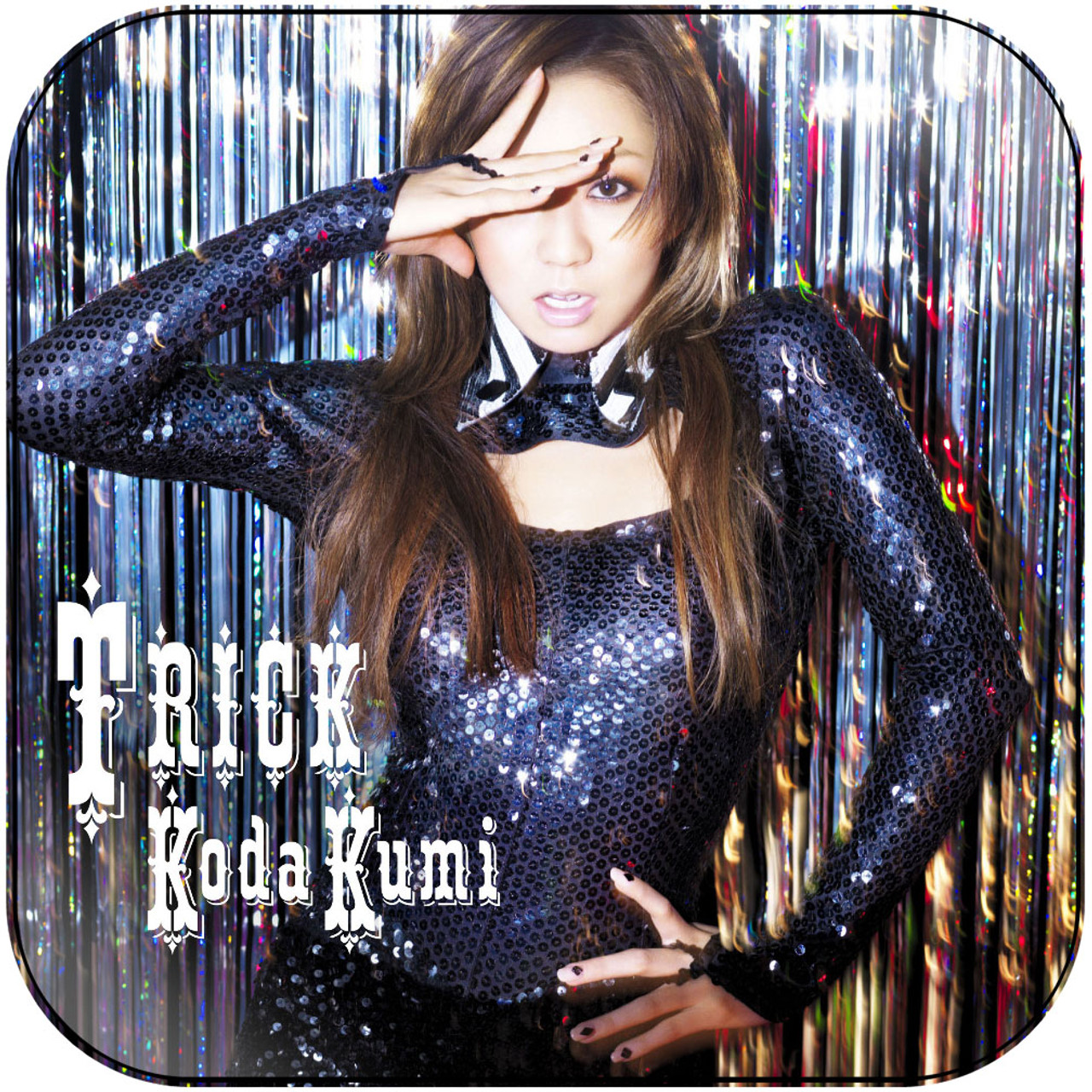 kumi♡ Kumi Koda Trick-2 Album Cover Sticker