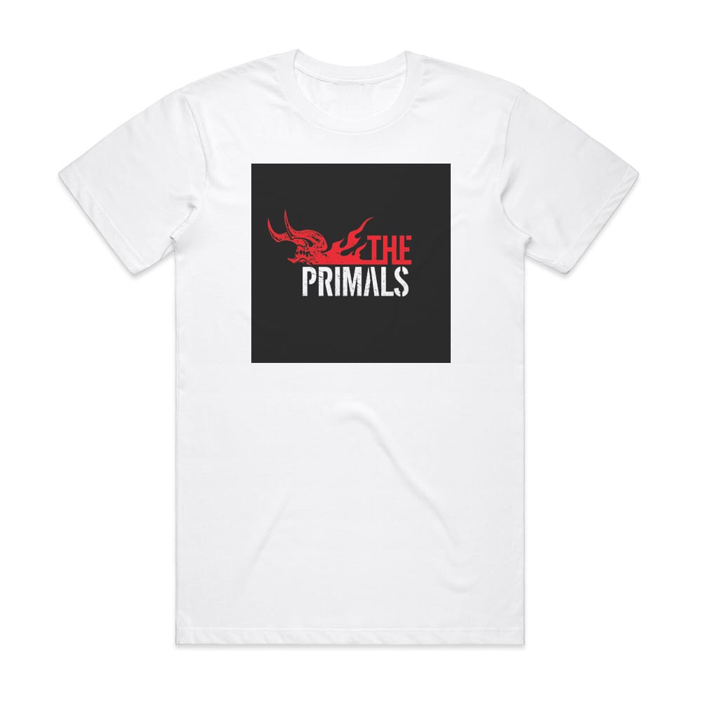 The PRIMALS The Primals Album Cover T-Shirt White