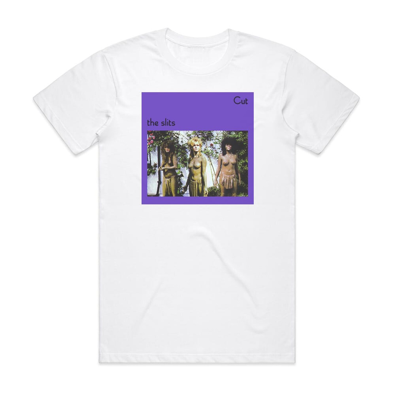 The Slits Cut Album Cover T-Shirt White