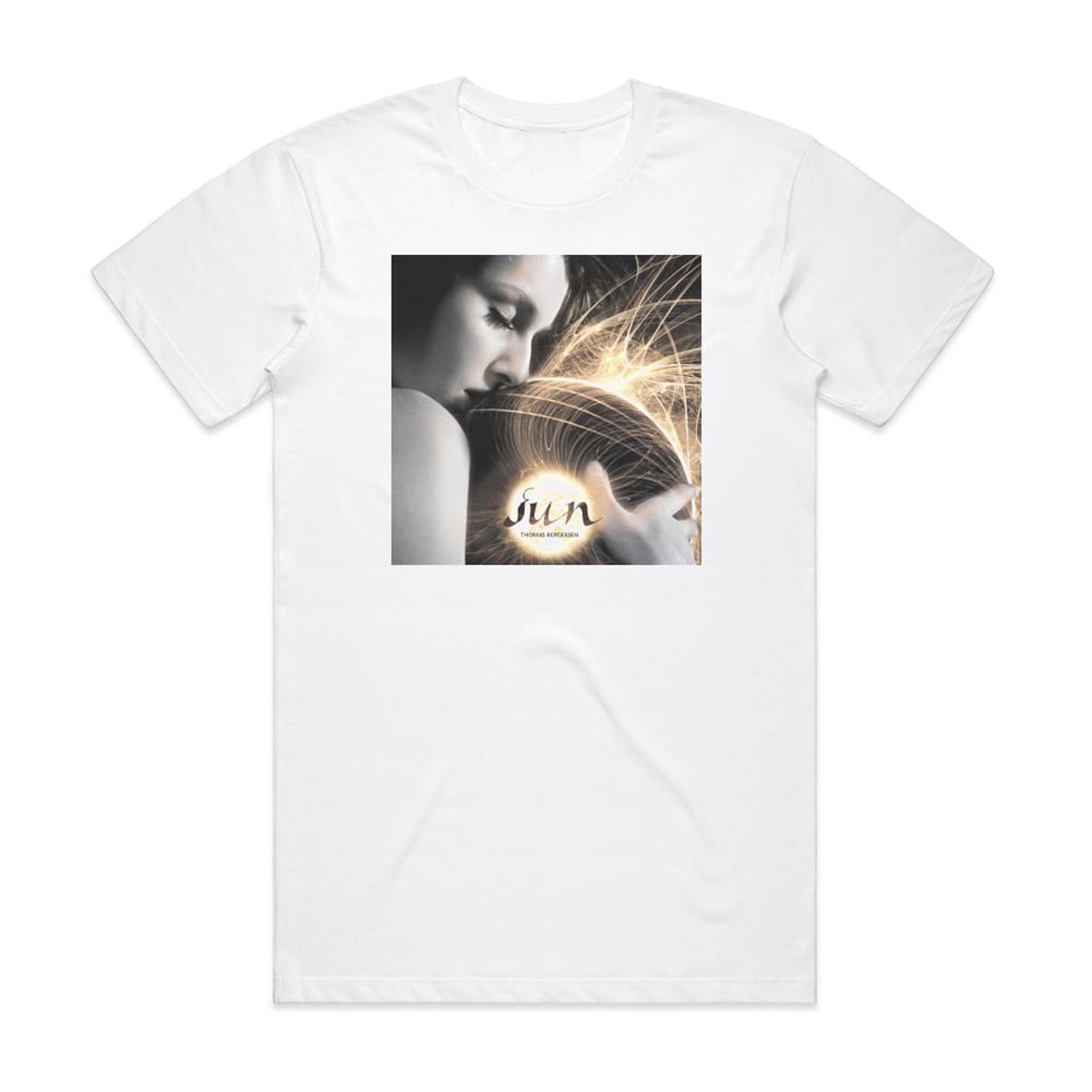 Thomas J Bergersen Sun Album Cover T-Shirt White