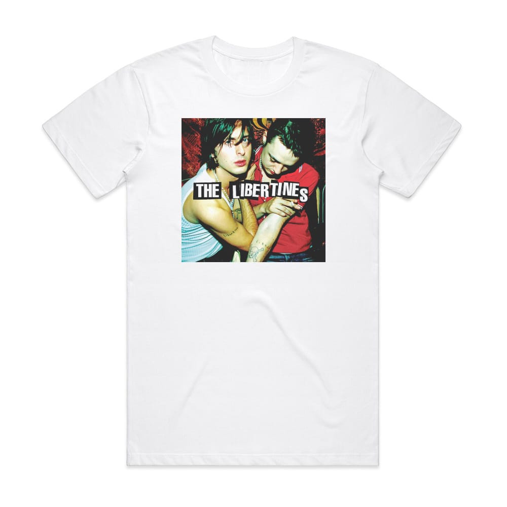 The Libertines The Libertines Album Cover T-Shirt White