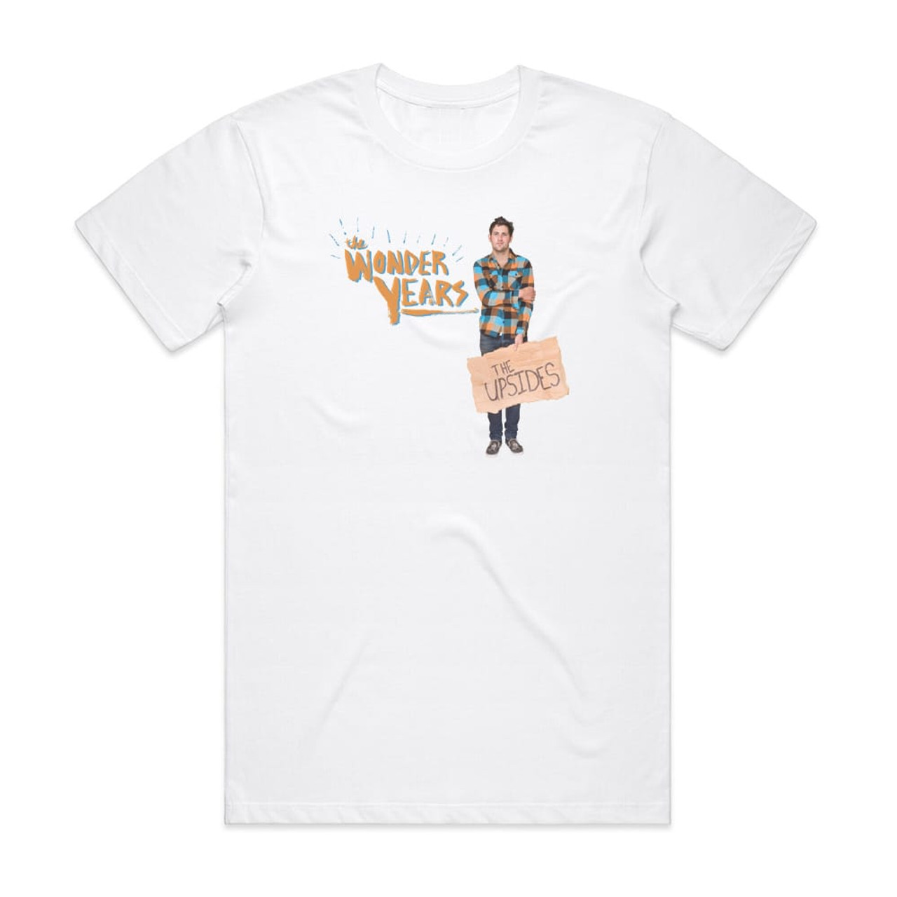 The Wonder Years The Upsides Album Cover T-Shirt White