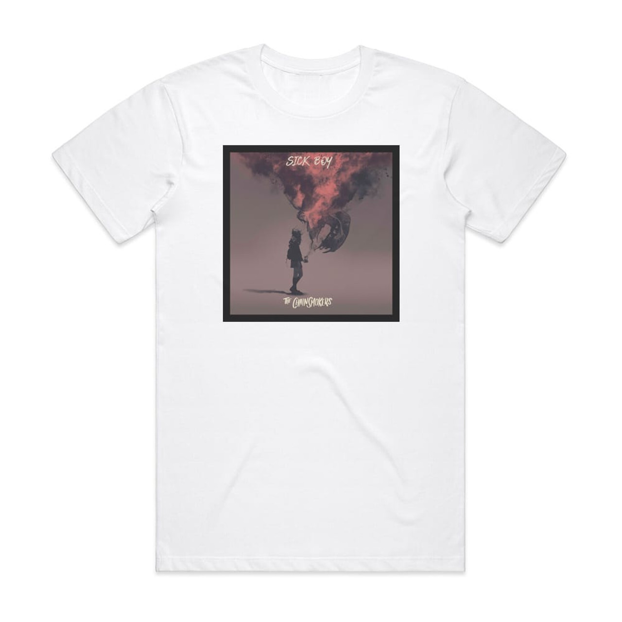 The Chainsmokers Sick Boy 1 Album Cover T-Shirt White