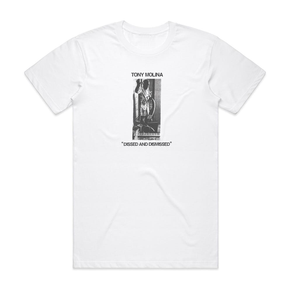 Tony Molina Dissed And Dismissed Album Cover T-Shirt White