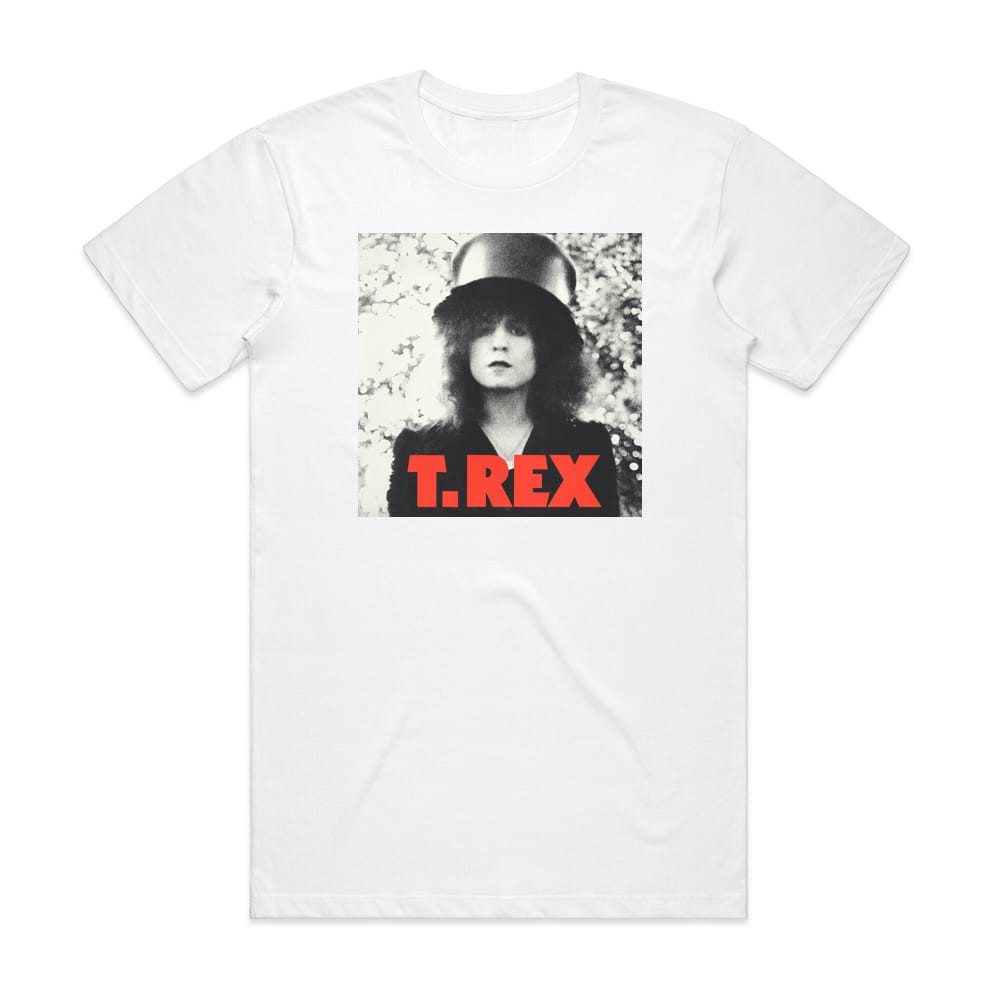 T Rex The Slider Album Cover T-Shirt White