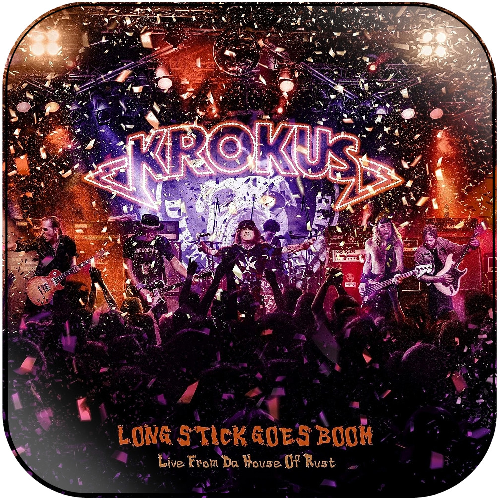 Krokus Long Stick Goes Boom Album Cover Sticker