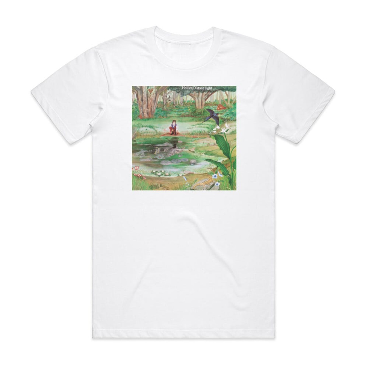 The Distant Album Cover T-Shirt White