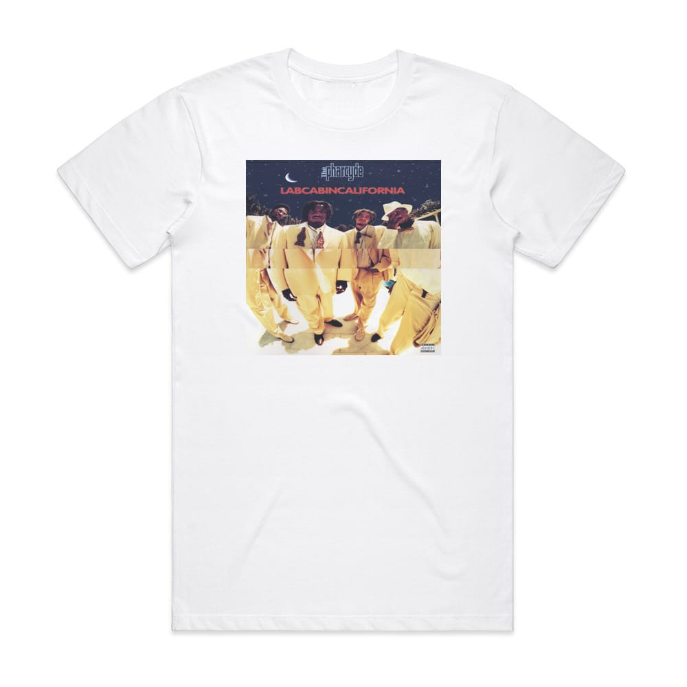 The Pharcyde Labcabincalifornia Album Cover T-Shirt White