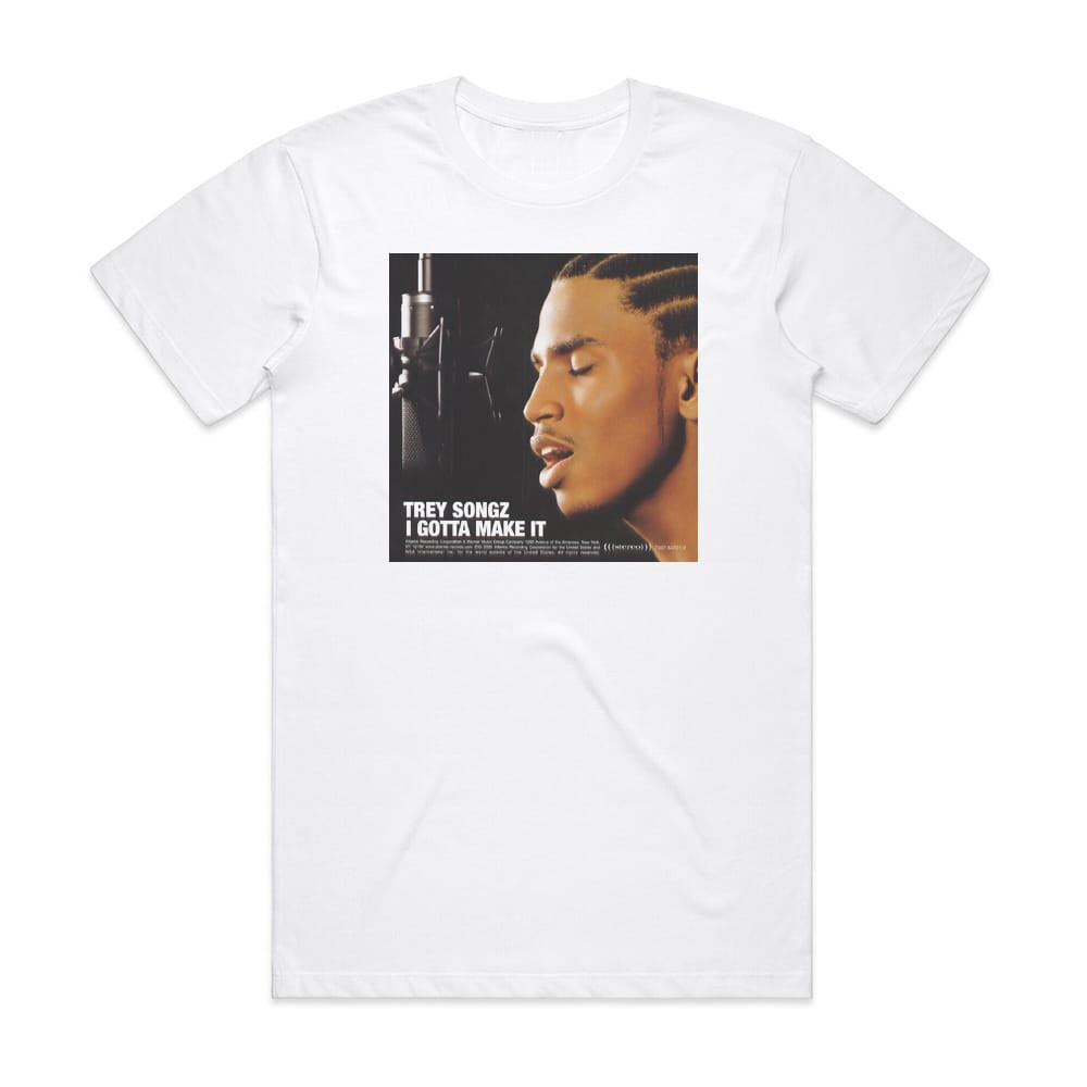 Trey Songz I Gotta Make It Album Cover T-Shirt White