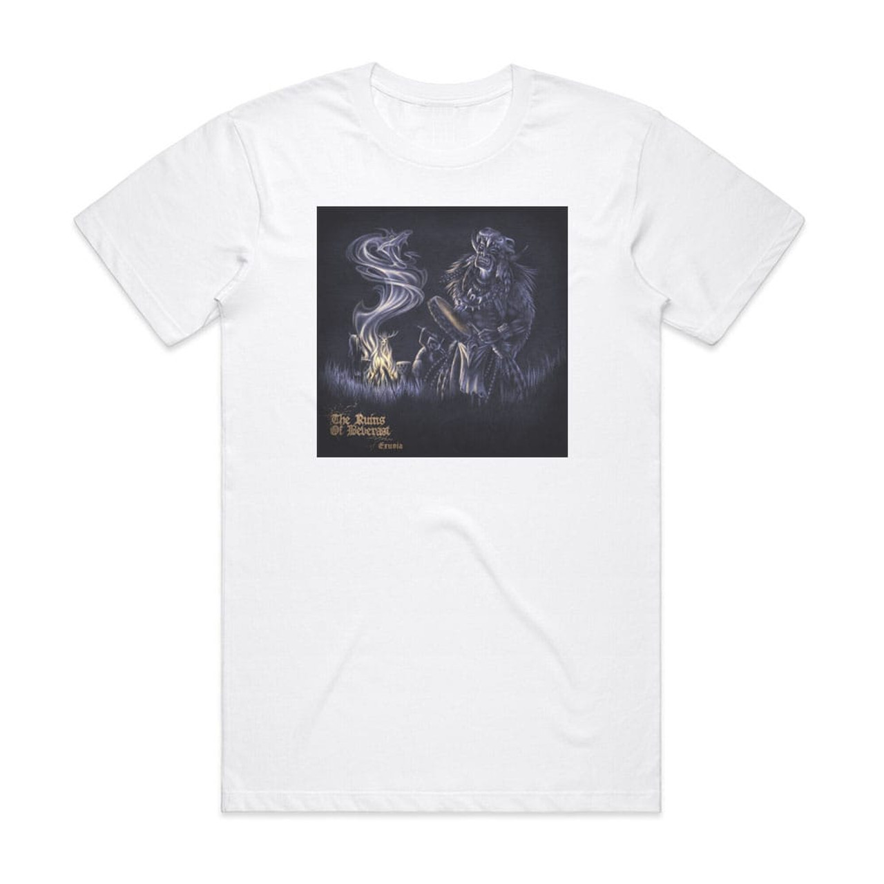 The Ruins of Beverast Exuvia Album Cover T-Shirt White