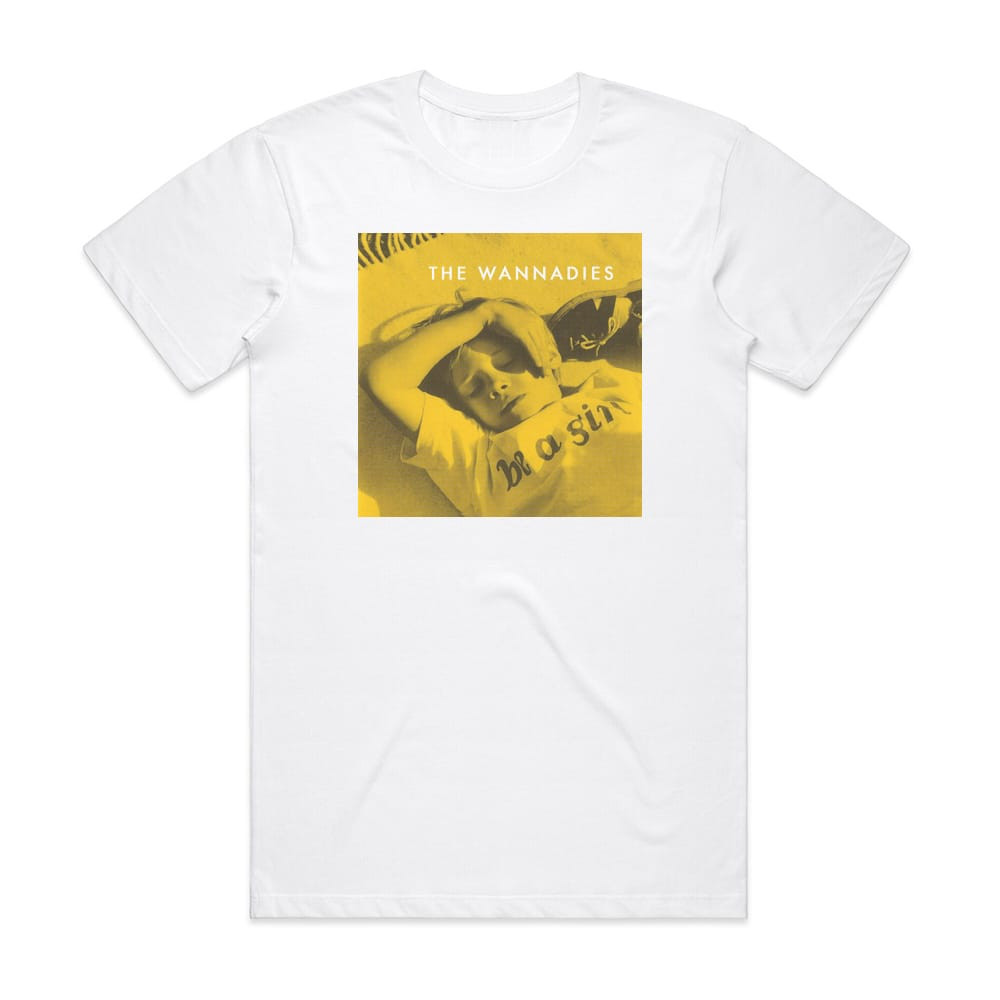 The Wannadies Be A Girl Album Cover T-Shirt White