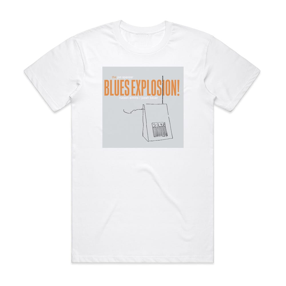 The Jon Spencer Blues Explosion Orange Album Cover T-Shirt White