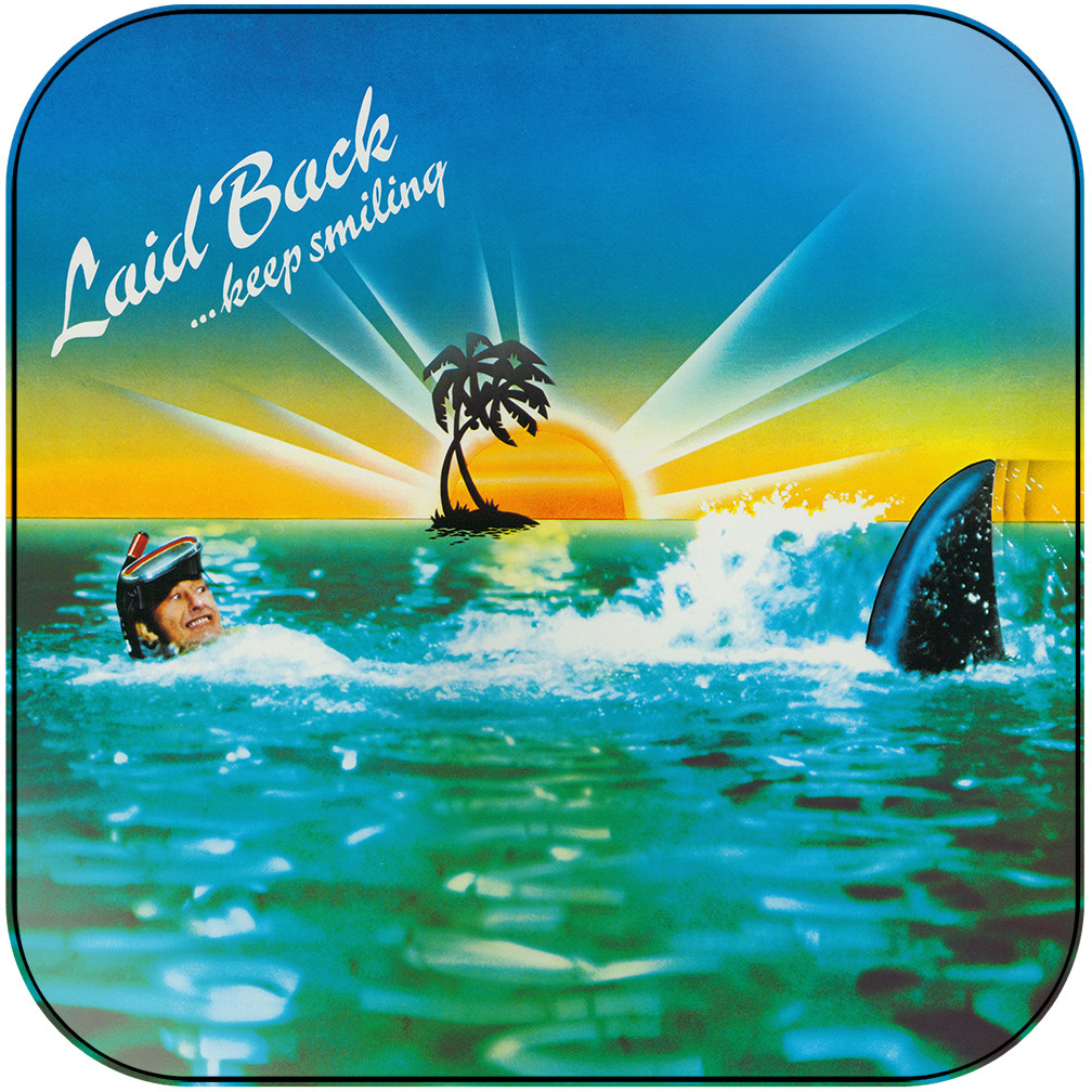 Laid Back Keep Smiling Album Cover Sticker