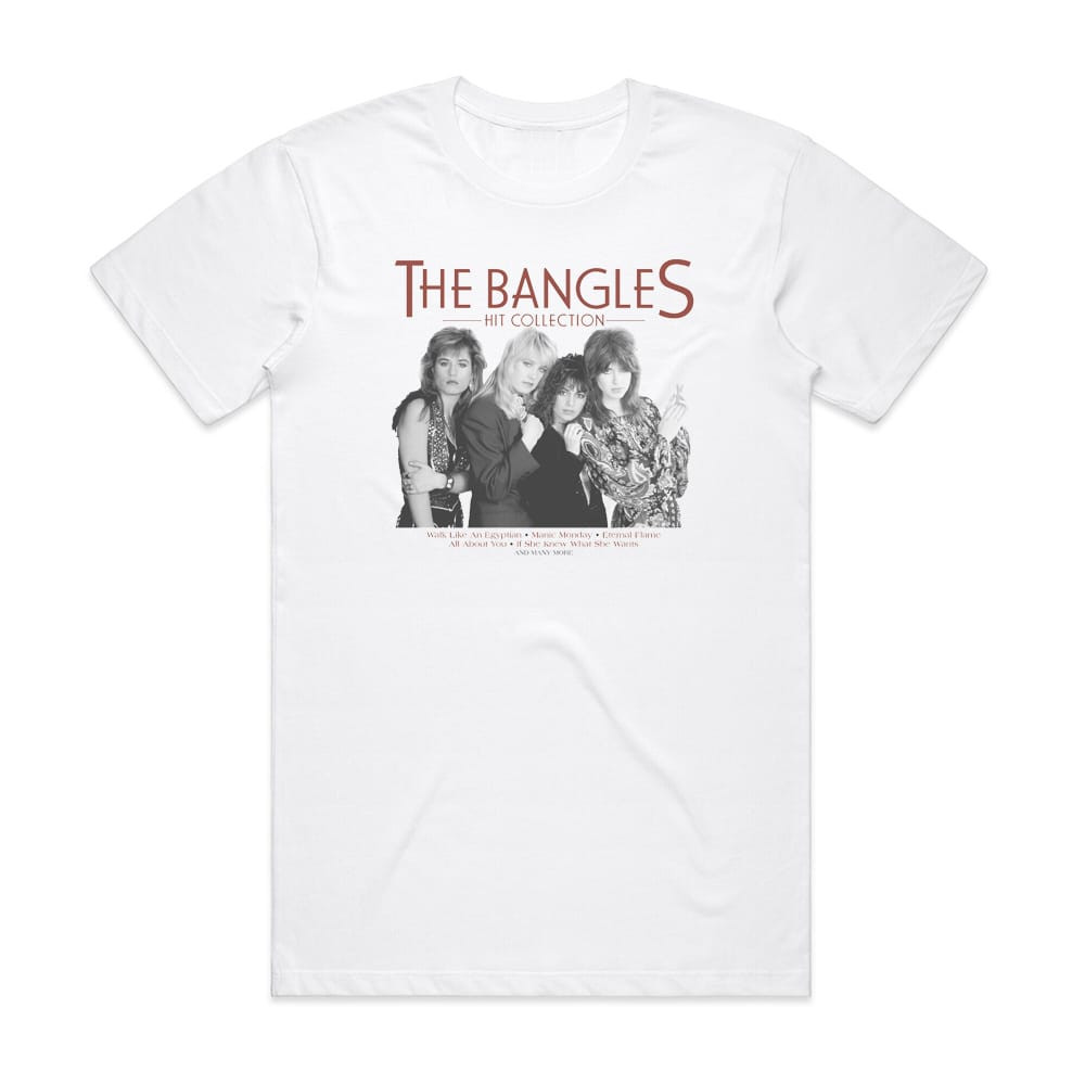 The Bangles Hit Collection Album Cover T-Shirt White