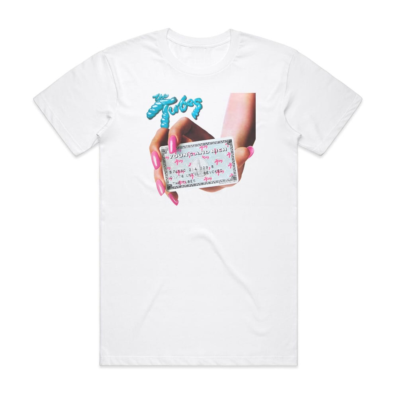 The Tubes Young And Rich Album Cover T-Shirt White