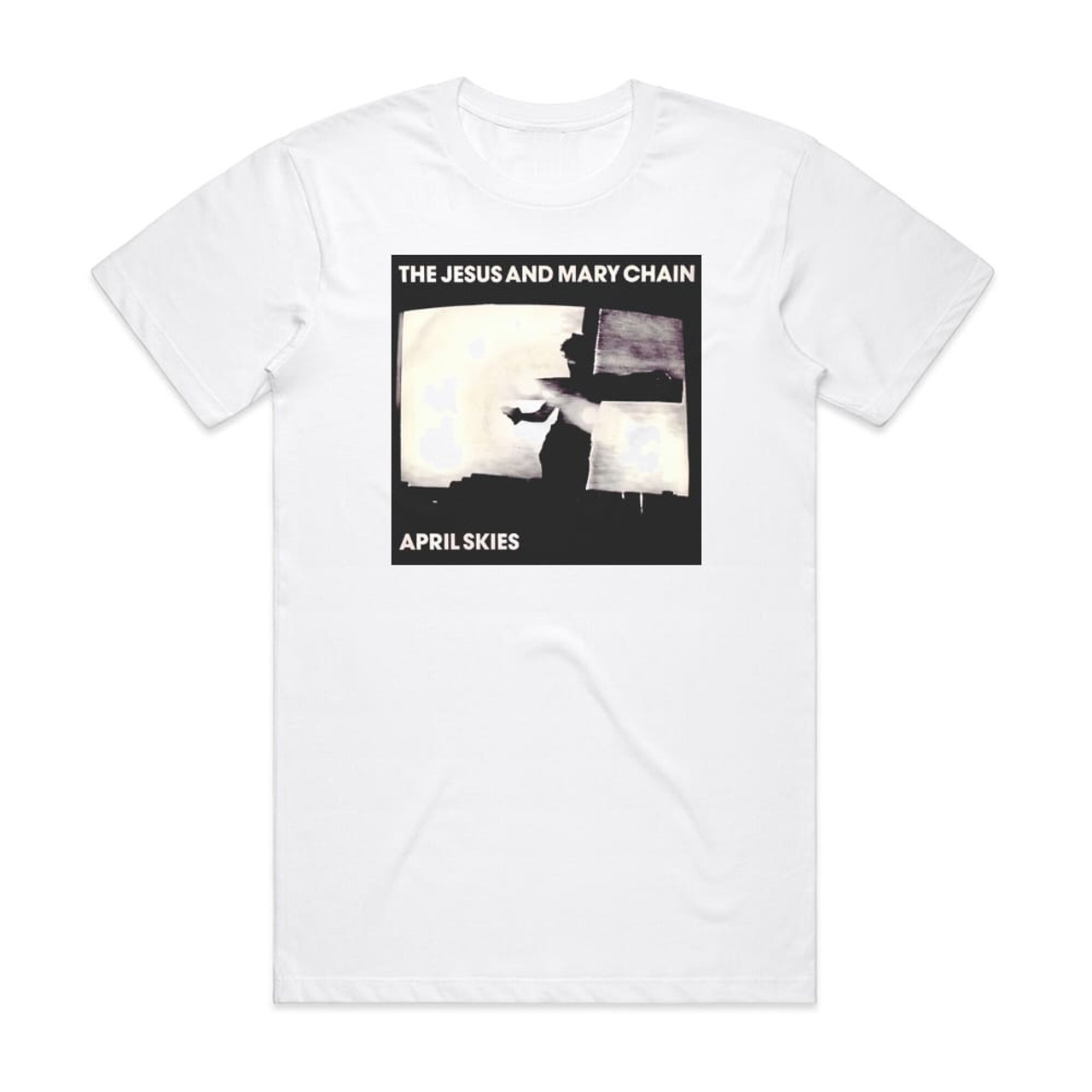 The Jesus and Mary Chain Come On 3 Album Cover T-Shirt White