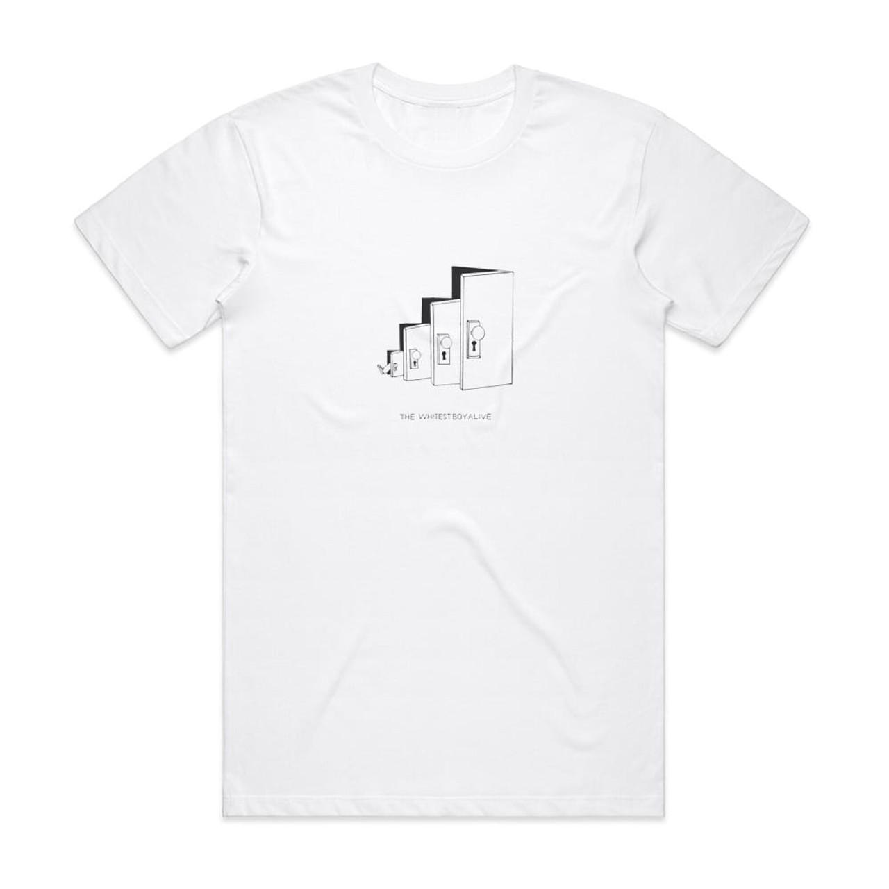 Awakening Far klik The Whitest Boy Alive Dreams Album Cover T-Shirt White