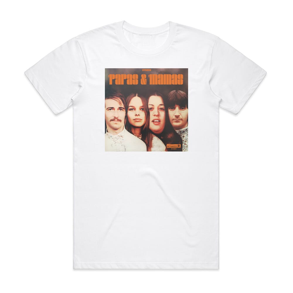Papas Papas Mamas Album Cover T-Shirt White