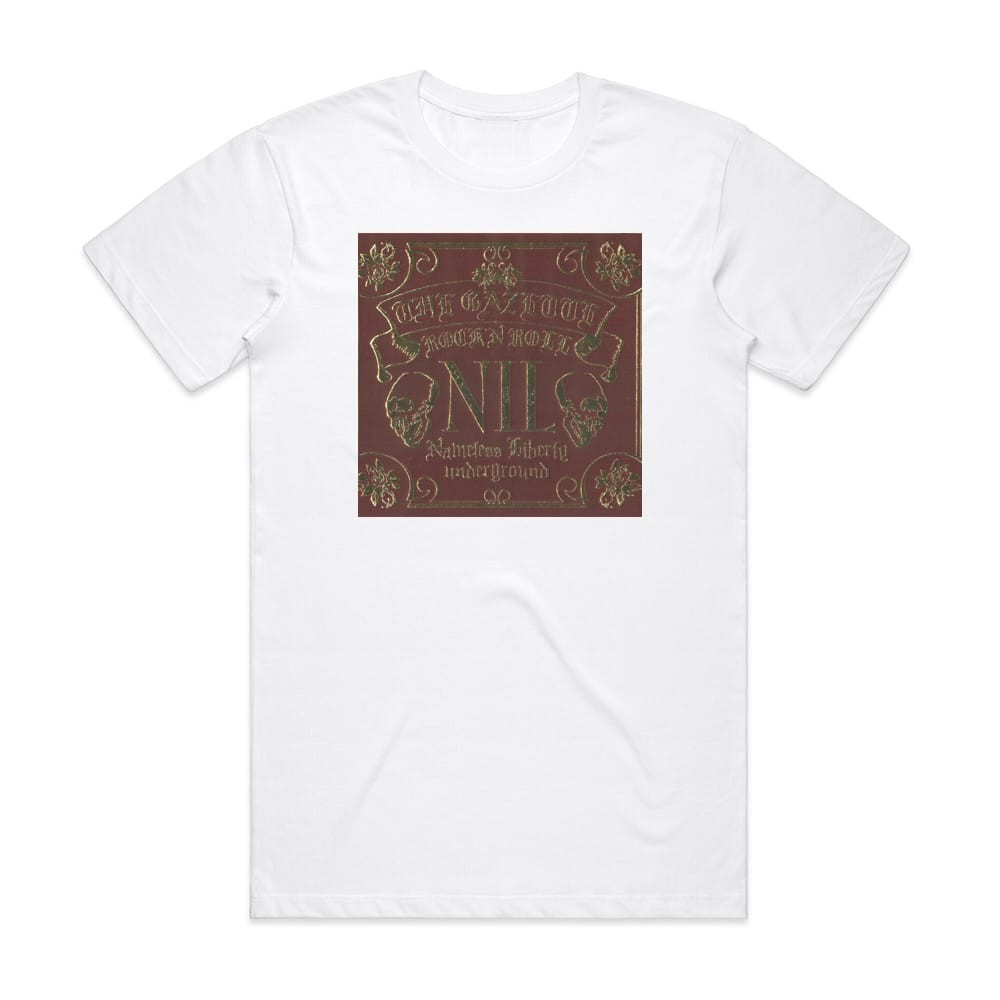 The GazettE Nil Album Cover T-Shirt White