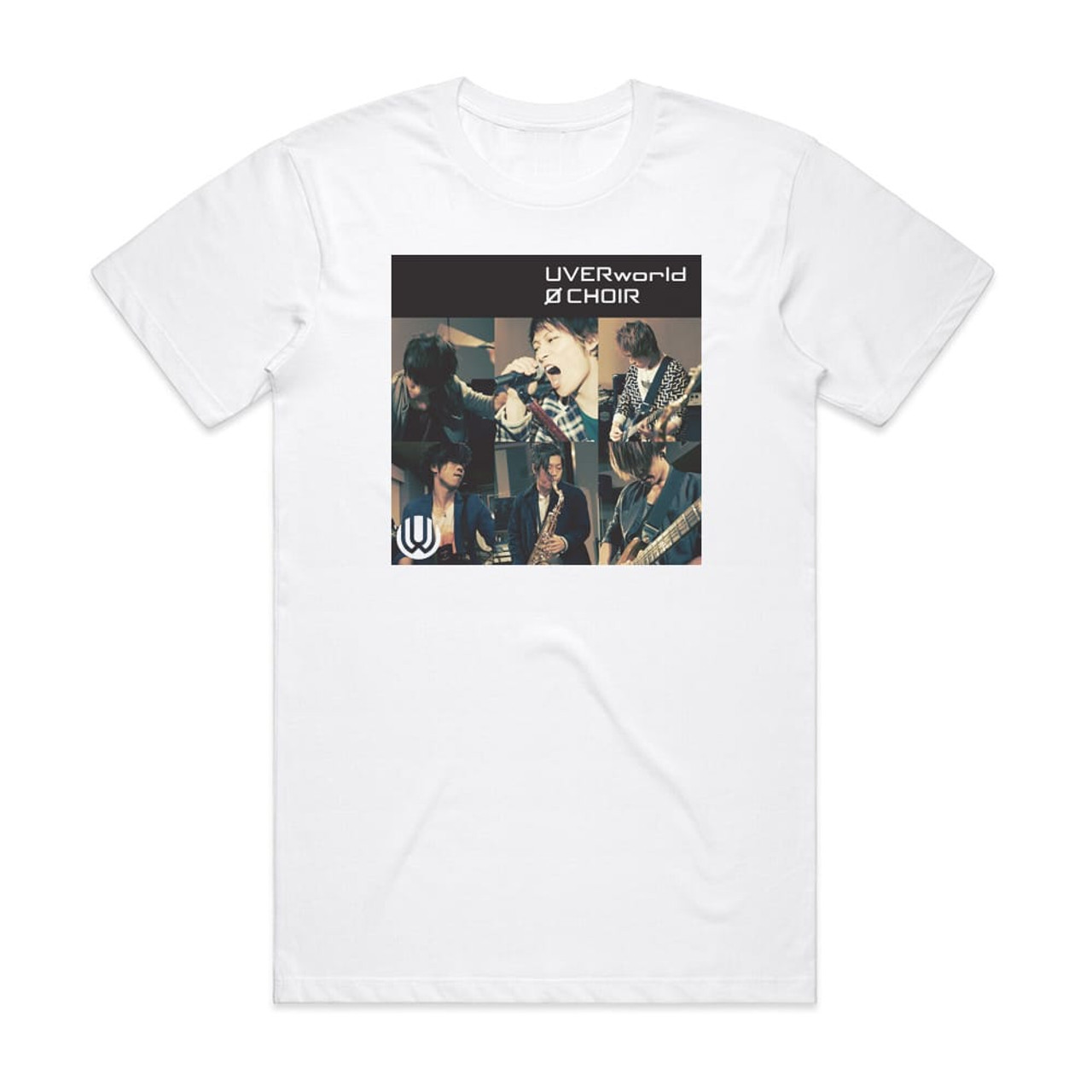 UVERworld Choir Album Cover T-Shirt White