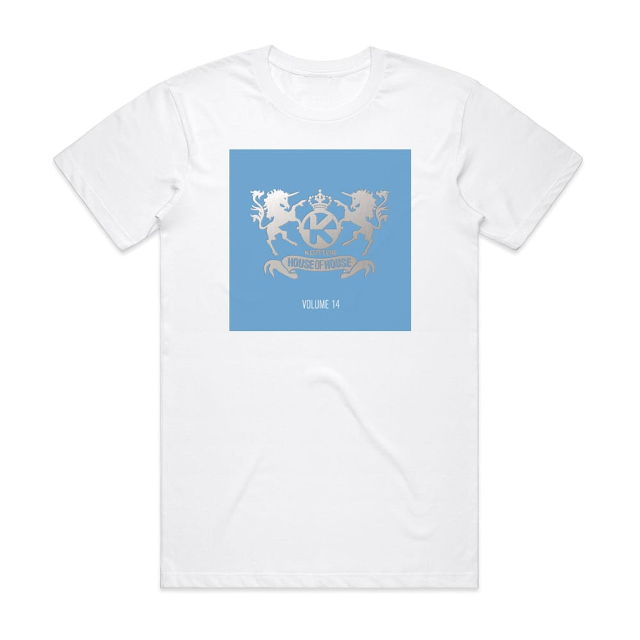 Various Artists Kontor House Of House Volume 14 Album Cover T-Shirt White