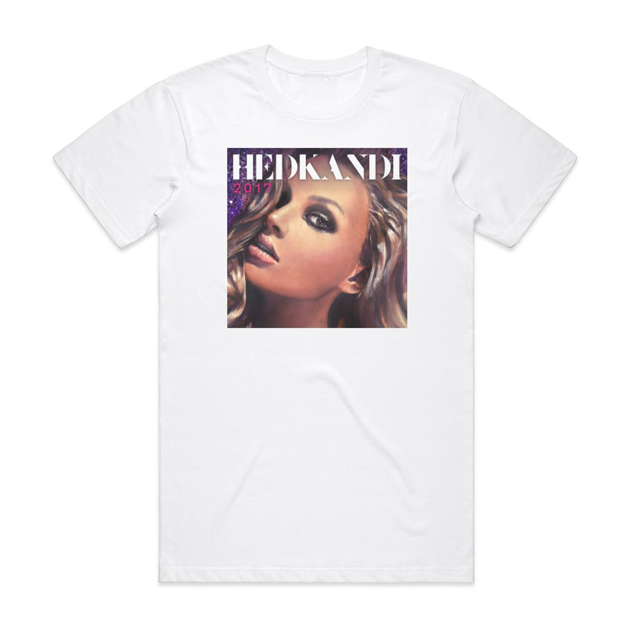 Various Artists Hed Kandi 2017 Album Cover T-Shirt White