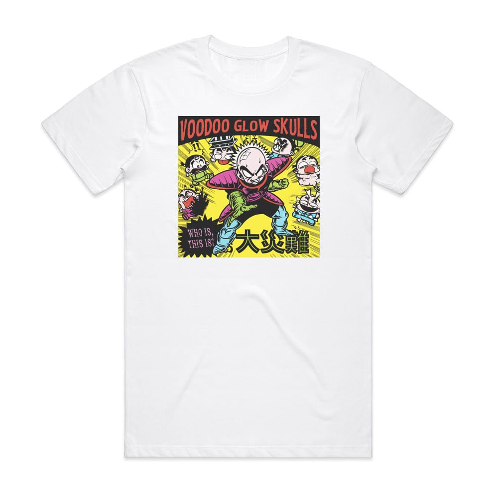 Voodoo Glow Skulls Who Is This Is 1 Album Cover T-Shirt White