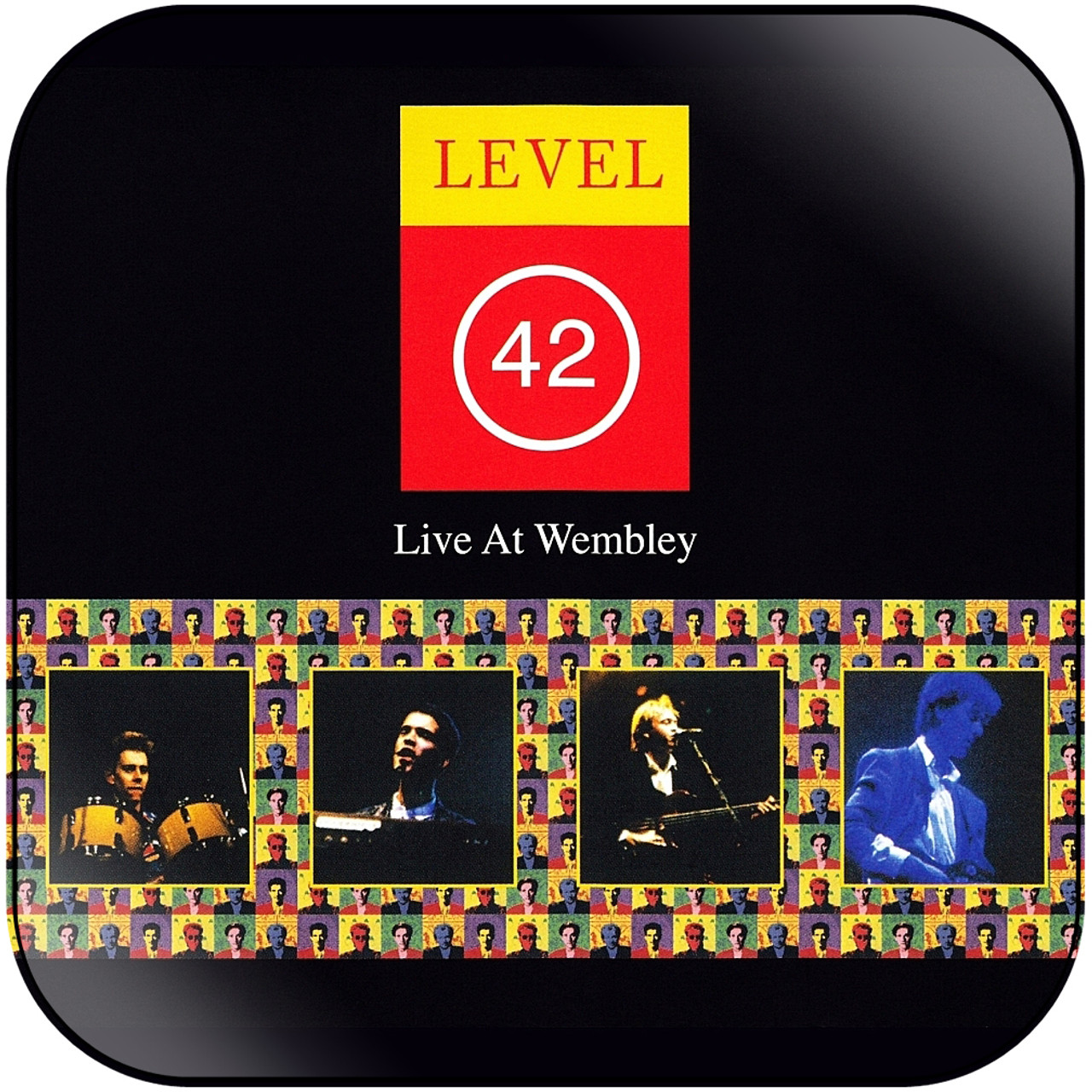 Level 42 Live At Wembley-2 Album Cover Sticker