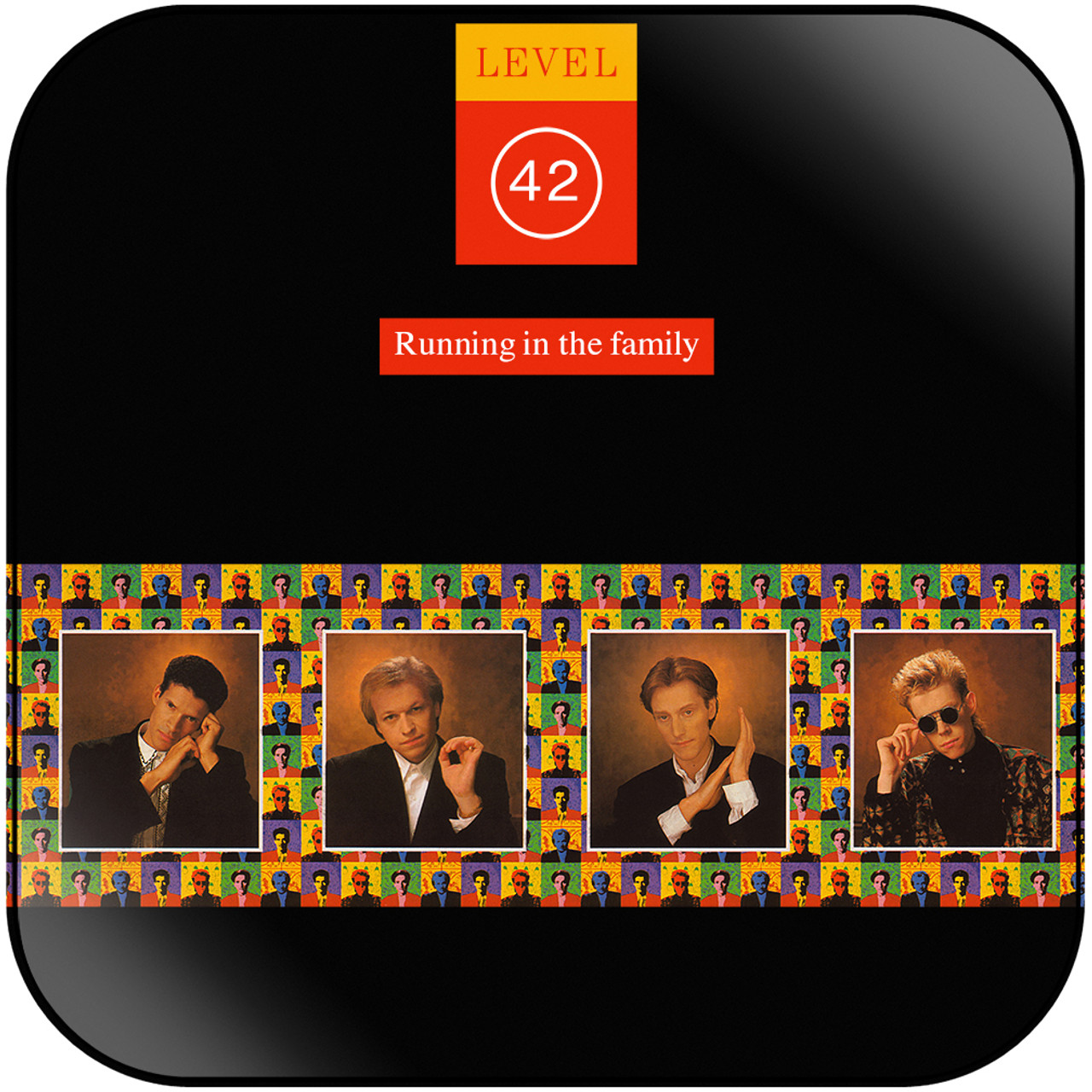 Level 42 - Running In The Family-1 Album Cover Sticker