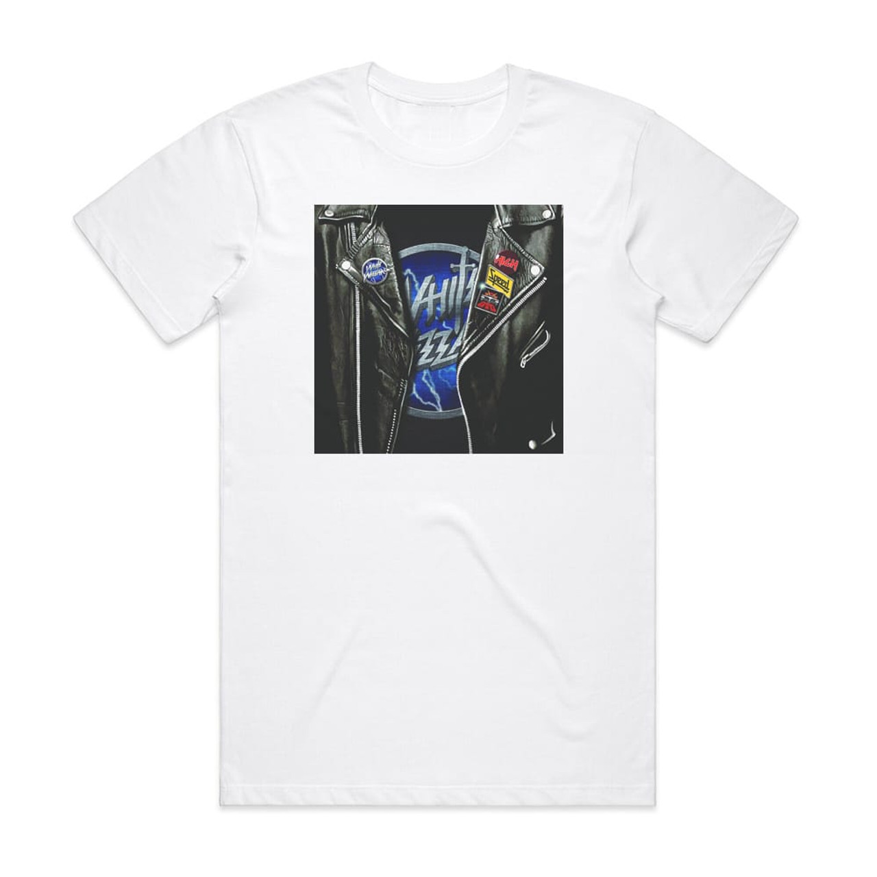 White Wizzard High Speed Gto Album Cover T-Shirt White