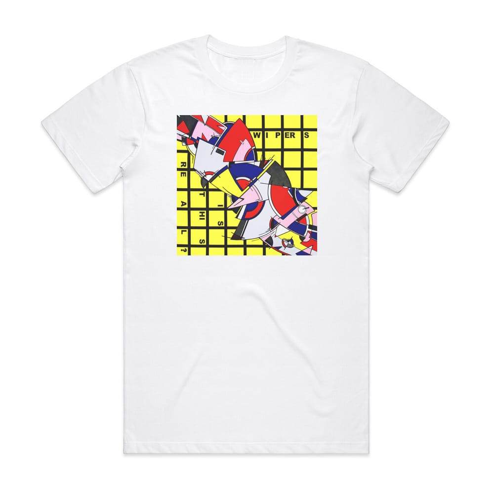 WIPERS / Wipers Is This Real? Tシャツ Mサイズ Wipers Is This Real Album Cover T-Shirt White