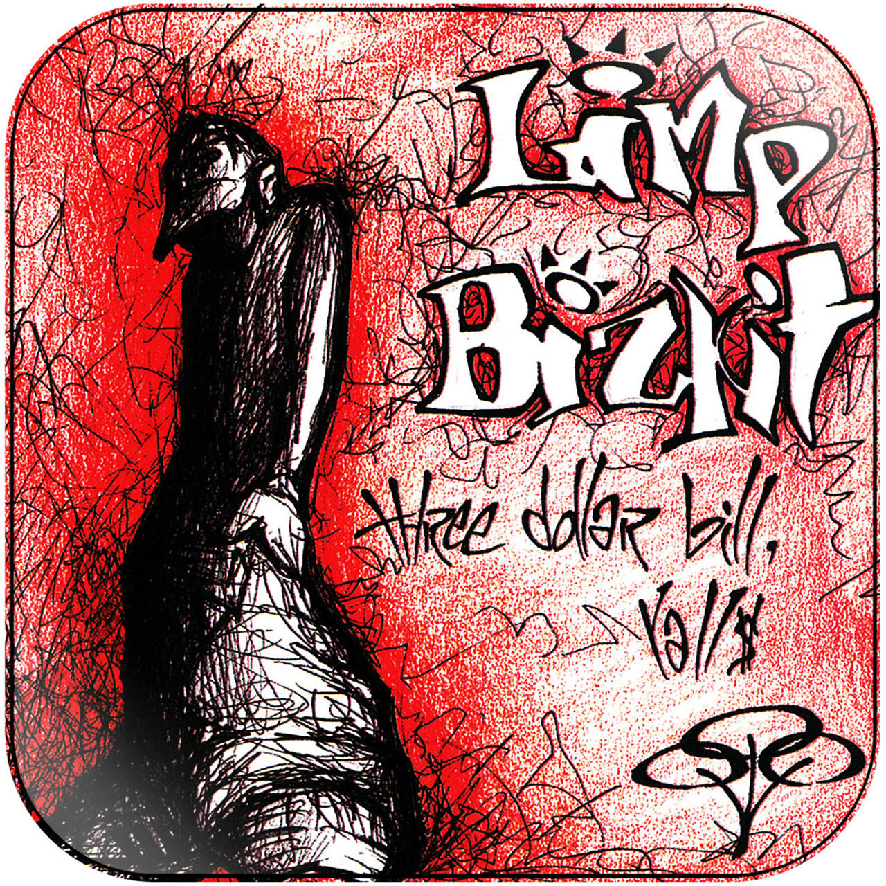 Limp Bizkit Three Dollar Bill Yall-2 Album Cover Sticker