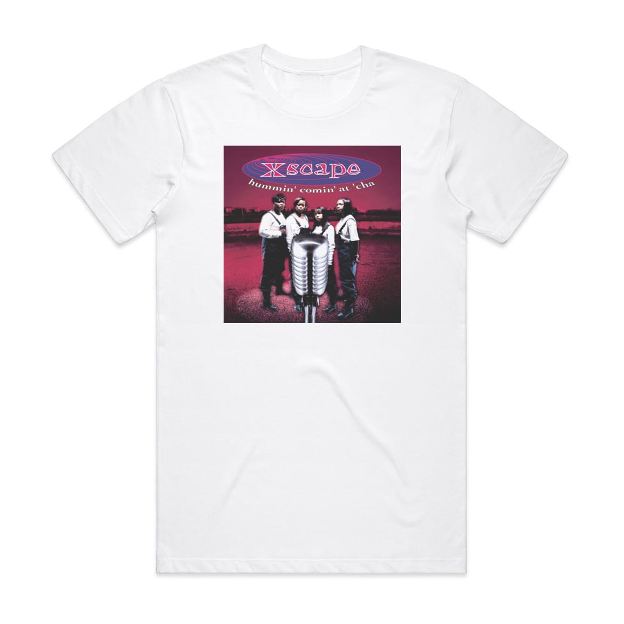 Xscape Hummin Comin At Cha Album Cover T Shirt White