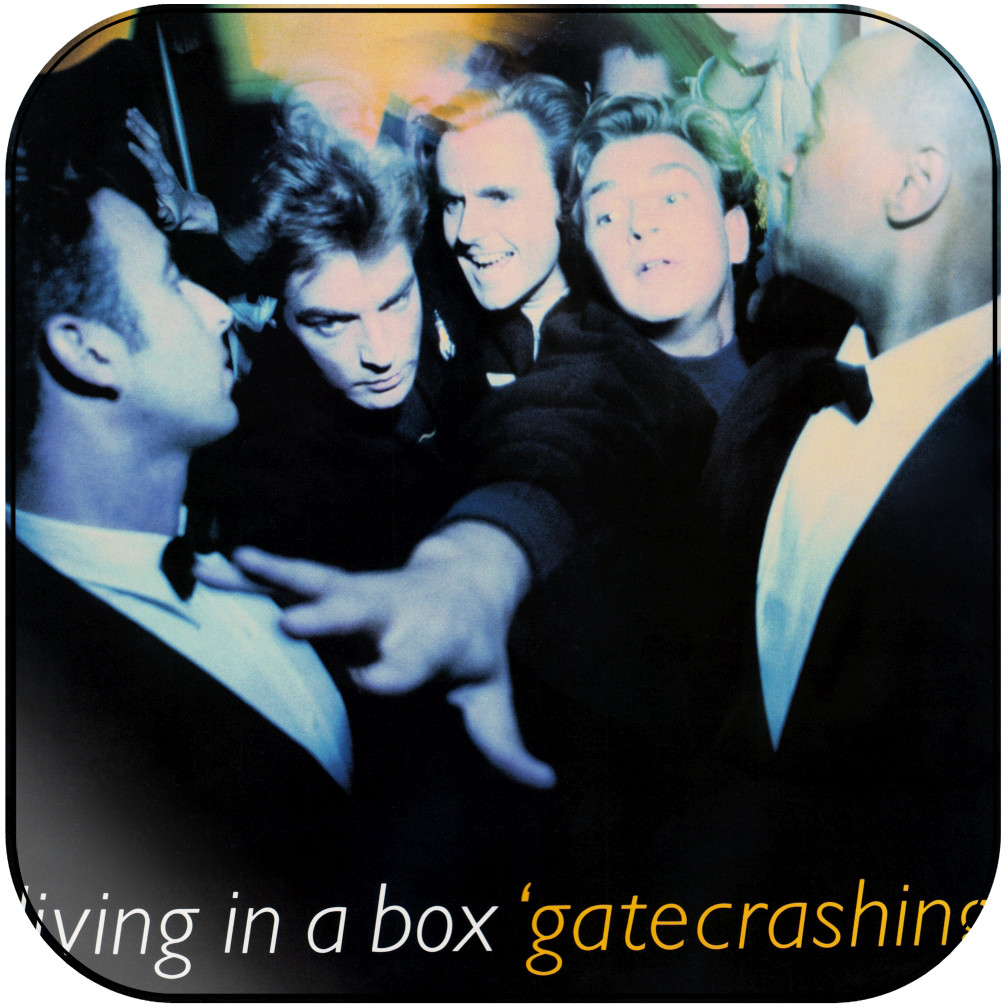 Living in a Box Gatecrashing Album Cover Sticker