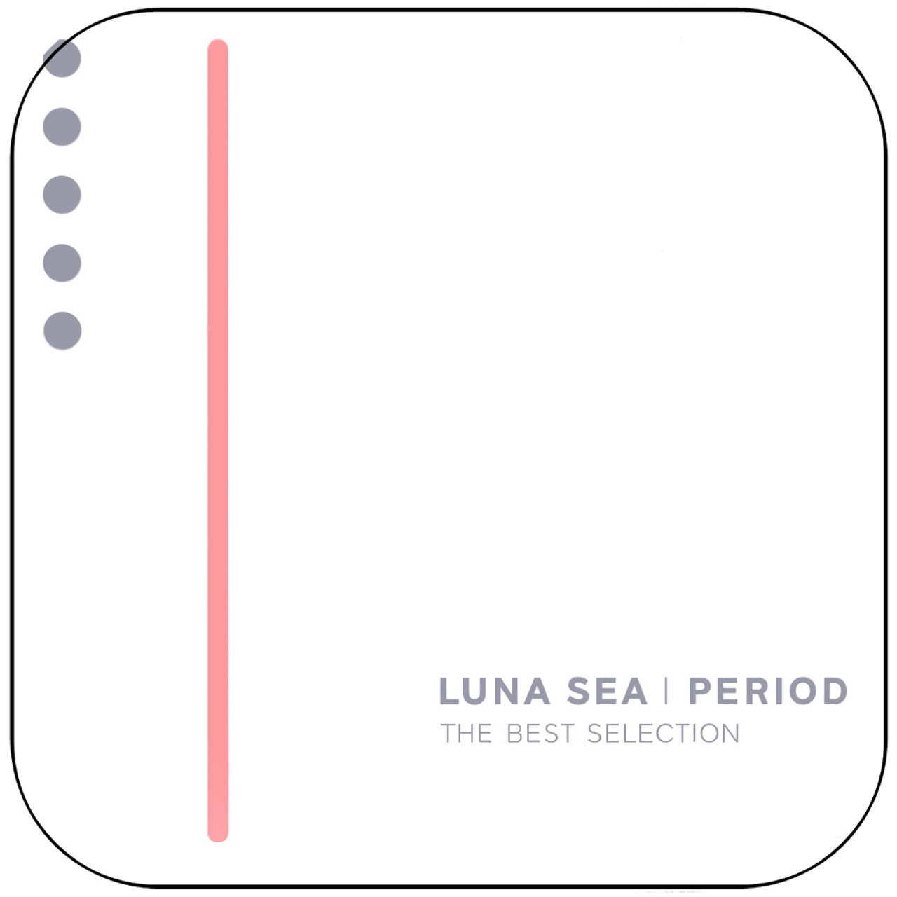 LUNA SEA - Period The Best Selection Album Cover Sticker